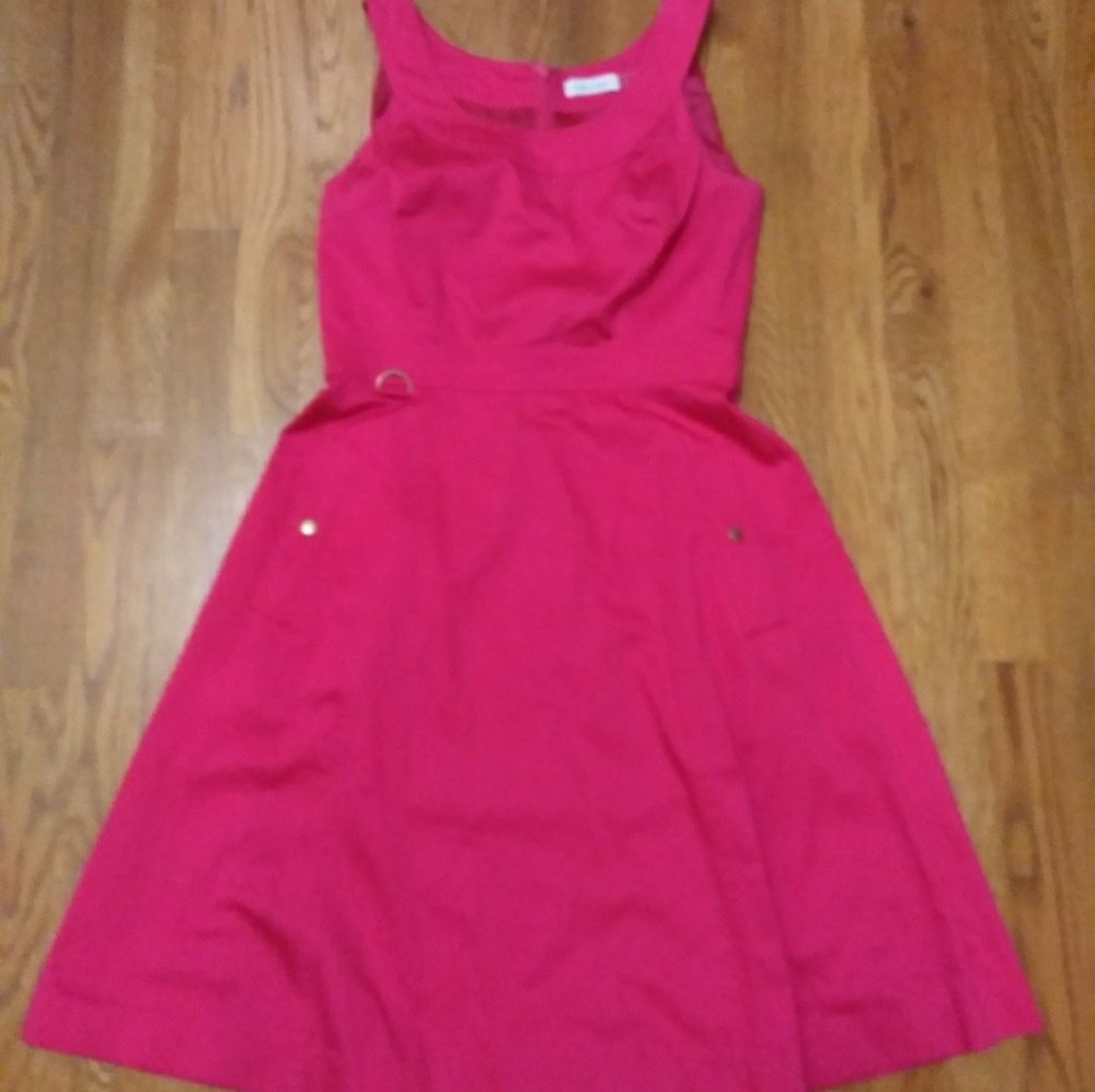 Hot Pink Calvin Klein Dress